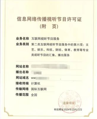 信息网络传播视听节目许可证业务解析及合法转让指南